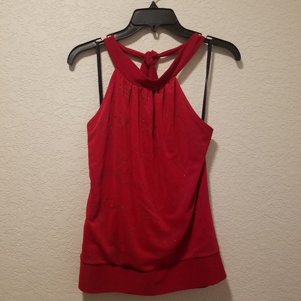 Red Halter Top